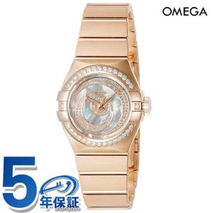 6/1はさらに+9倍 オメガ コンステレーション 27mm 自動巻き 腕時計 ブランド レディース ダイヤモンド OMEGA 123.55.27.20.55.005 アナログ ホワイト｜nanaple