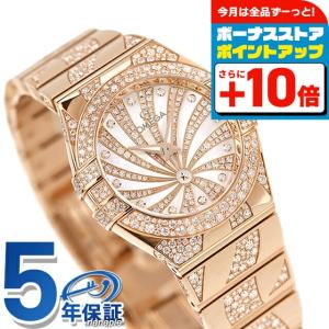 【新品】オメガ OMEGA 腕時計 レディース 123.55.27.20.55.006 コンステレーション 自動巻き レッドxレッドゴールド アナログ表示 Constellation（OMEGA） オメガ コンステレーション 27mm 自動巻き