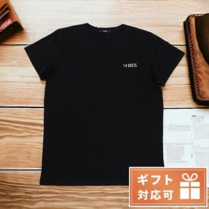 フォーティーンブロ ブランド 半袖Tシャツ カットソー メンズ Tシャツ 14BROS コットン100% イタリア 12679A3062B16 ブラック ファッション 選べるモデル｜nanaple