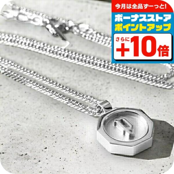 ポリス ネックレス メンズ ブランド N TOKEN M ステンレス 26155PSS シルバー ジ...