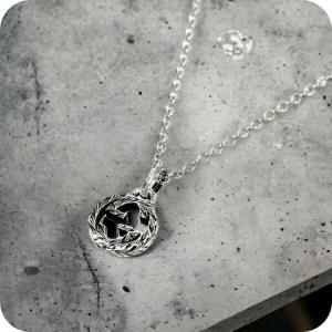 GUCCI（グッチ） ネックレス インターロッキングG アラベスク シルバー