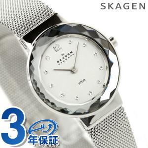 スカーゲン 腕時計 スチール レディース シルバー 456SSS SKAGEN 時計