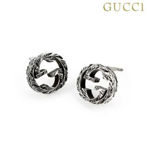 グッチ GUCCI ピアス メンズ レディース INTERLOCKING G 628546 J8400 