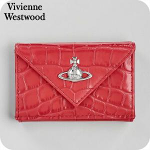 美品✨ ヴィヴィアンウエストウッド 三つ折り財布 レザー レター型 Vivienne Westwood（ヴィヴィアンウエストウッド） VIVIENNE WESTWOOD