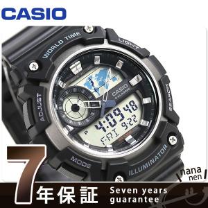 カシオ チープカシオ スタンダード ワールドタイム メンズ 腕時計 AEQ-200W-1AVDF
