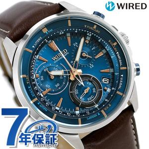 セイコー ワイアード SEIKO WIRED クロノグラフ メンズ 腕時計 AGAW447 ザ・ブルー
