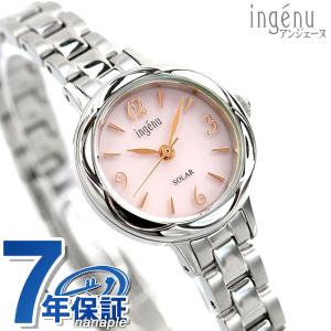 セイコー アルバ アンジェーヌ フラワー ソーラー レディース 腕時計 AHJD430 SEIKO ALBA ingenu ピンク