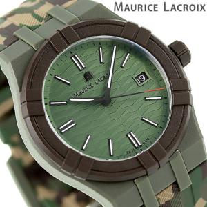 モーリスラクロア アイコン タイド 40mm クオーツ 腕時計 ブランド メンズ MAURICE LACROIX AI2008-D33DZ-000-0 アナログ カモフラージュ｜nanaple