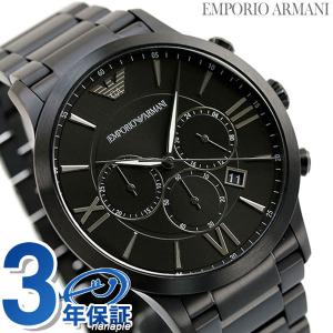 アルマーニ 時計 クロノグラフ メンズ 腕時計 AR11349 EMPORIO ARMANI エンポリオアルマーニ ジョバンニ 43mm オールブラック 黒