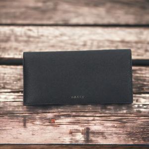 Bally（バリー） 長財布 メンズ レディース レザー 6309715 ブラック