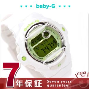 カシオ babyg 腕時計 babyg ベビーG カラーディスプレイシリーズ ホワイト×グリーン BG-169R-7CDR