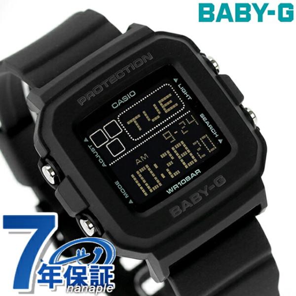 ベビーg ベビージー Baby-G BGD-10-1 BGD-10シリーズ レディース 腕時計 ブラ...