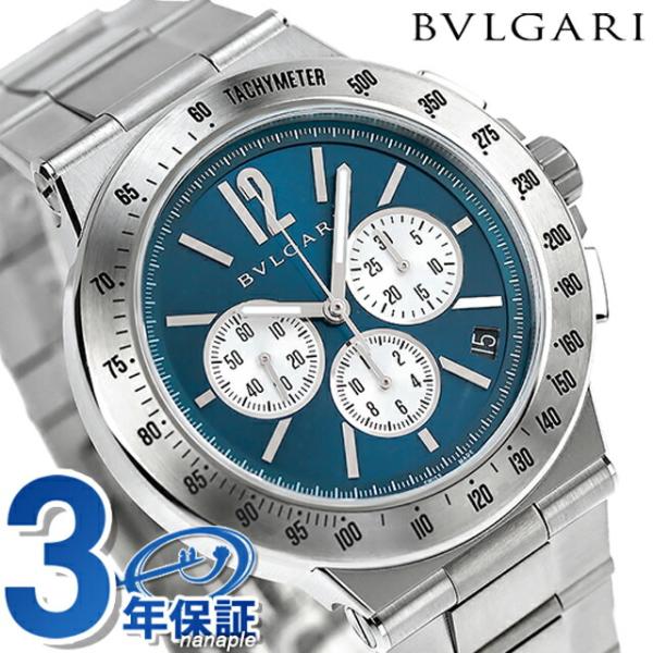 ブルガリ 時計 ディアゴノ 41mm メンズ DG41C3SSDCHTA 自動巻き 機械式 腕時計 ...