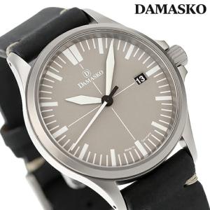 今なら最大+15倍 ダマスコ スポーティスリーハンド 自動巻き 腕時計 ブランド メンズ レディース DAMASKO DS30 GY L グレー ブラック 黒 ドイツ製｜nanaple