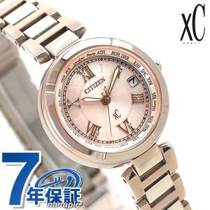 シチズン クロスシー CITIZEN xC エコドライブ 電波時計 サクラピンク（R） チタン レディース 腕時計 EC1115-59W 電波ソーラー ピンク