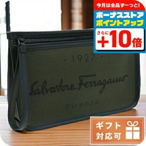 FERRAGAMO（フェラガモ） クラッチバッグ メンズ ブランド ポリアミド