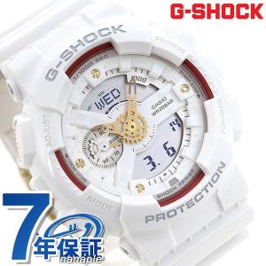 G-SHOCK ダイヤモンド アナデジ メンズ 腕時計 ホワイト 白 GA-110DDR-7ADR カシオ Gショック ジーショック