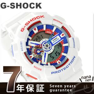 G-SHOCK ホワイト・トリコロール・シリーズ GA-110TR-7ADR Gショック 腕時計