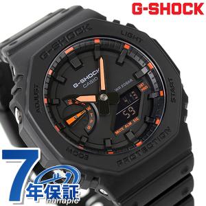 gショック ジーショック G-SHOCK クオーツ GA-2100-1A4 アナログデジタル 2100 黒 メンズ 腕時計 ブランド オールブラック カシオ 父の日 プレゼント 実用的｜nanaple