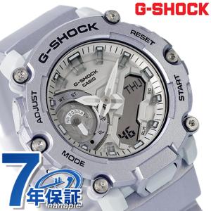 5/15はさらに+10倍 gショック ジーショック G-SHOCK GA-2200FF-8A メンズ 腕時計 ブランド カシオ アナデジ シルバー メタリック 父の日 プレゼント 実用的｜nanaple