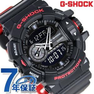 G-SHOCK ブラック＆レッド クオーツ メンズ 腕時計 GA-400HR-1ADR カシオ Gショック