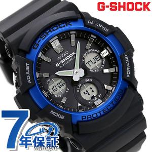 gショック ジーショック G-SHOCK ベーシック 電波ソーラー メンズ 腕時計 GAW-100B-1A2ER ブラック ブルー カシオ CASIO