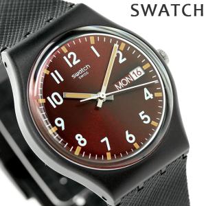 スウォッチ オリジナル ジェント サー・レッド ユニセックス 腕時計 GB753