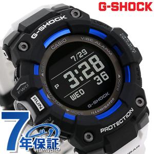 gショック ジーショック G-SHOCK メンズ 腕時計 ジースクワッド GBD-100-1A7DR 時計 Bluetooth ブラック ホワイト カシオ CASIO 父の日 プレゼント 実用的｜nanaple