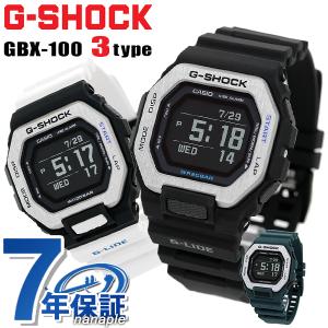 ジーショック G-SHOCK gショックメンズ GBX-100 G-LIDE スマートフォンリンク モバイルリンク Bluetooth タイドグラフ メンズ 腕時計 ブランド カシオ｜nanaple