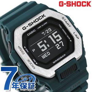 gショック ジーショック G-SHOCK Gライド Bluetooth タイドグラフ メンズ 腕時計 GBX-100-2DR 時計 ブラック グリーン カシオ CASIO｜nanaple