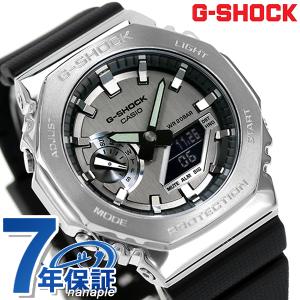 gショック ジーショック G-SHOCK GM-2100 アナログデジタル 2100 ワールドタイム クオーツ メンズ 腕時計 ブランド GM-2100-1ADR ブラック カシオ｜nanaple