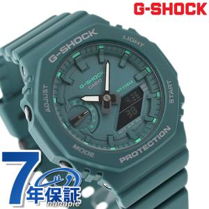 5/15はさらに+10倍 gショック ジーショック G-SHOCK クオーツ GMA-S2100GA-3A アナログ-デジタル ユニセックス 腕時計 アナデジ グリーン カシオ CASIO｜nanaple