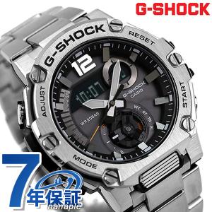 G-SHOCK Gショック メンズ Gスチール Bluetooth ワールドタイム 腕時計 GST-B300E-5ADR CASIO カシオ 時計 ブラック