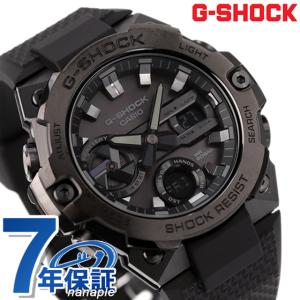 gショック ジーショック G-SHOCK ソーラー GST-B400BB-1A Bluetooth メンズ 腕時計 ブランド カシオ アナデジ オールブラック 黒 父の日 プレゼント 実用的｜nanaple