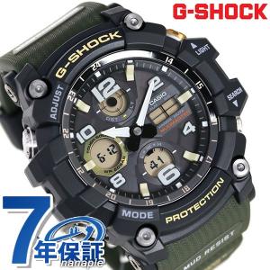 gショック ジーショック G-SHOCK マスターオブG マッドマスター アナデジ 電波ソーラー GWG-100-1A3ER 腕時計 ブラック カシオ CASIO
