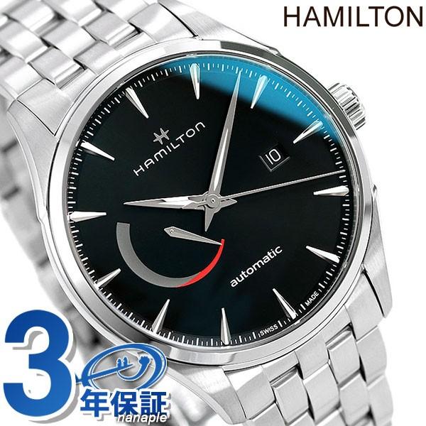 H32635131 ハミルトン ジャズマスター 自動巻き 機械式 メンズ 腕時計 ブランド ブラック...