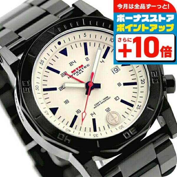 エム ティー エム H-61 クォーツ 電池式 腕時計 ブランド メンズ MTM H61-SBK-T...