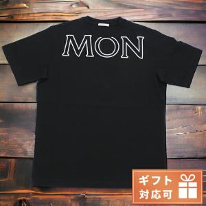 5/26はさらに+11倍 モンクレール Tシャツ レディース ブランド MONCLER トルコ 8C00022 ブラック ウェア 選べるモデル｜nanaple