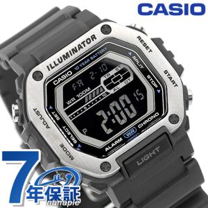 カシオ クオーツ MWD-110H-8BV スタンダード 海外モデル メンズ 腕時計 ブランド カシオ デジタル ブラック ダークグレー 黒 父の日 プレゼント 実用的