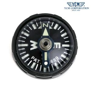 コンパス 方位磁石 20気圧 日本製 陸上自衛隊 腕時計用 リストコンパス 大型 ダイバーコンパス YCM 50