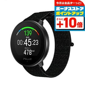 ポラール Unite フック＆ループ ブラック M-L スマートウォッチ メンズ レディース フィットネスウォッチ Bluetooth POLAR 900106604 記念品 ギフト｜nanaple