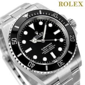 新品 ロレックス サブマリーナー 自動巻き 機械式 腕時計 ブランド メンズ 124060 アナログ ブラック 黒 スイス製｜nanaple