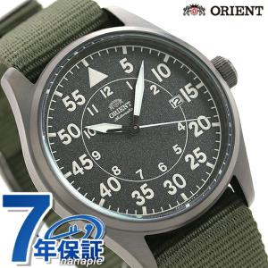 オリエント 時計 自動巻き 機械式 メンズ 腕時計 RN-AC0H02N ORIENT スポーティー グレー グリーン 父の日 プレゼント 実用的｜nanaple