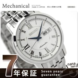 セイコー プレザージュ メカニカル メンズ 機械式 腕時計 SARY025 SEIKO PRESAGE Mechanical ホワイト