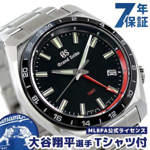 グランドセイコー タフGS 9F クオーツ GMT メンズ スポーツ コレクション 腕時計 ブランド SBGN019 SEIKO Tough GS ブラック 父の日 プレゼント 実用的｜nanaple