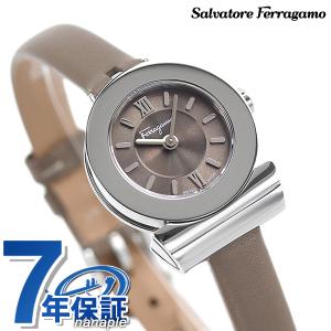 フェラガモ 時計 ガンチーニ 22mm スイス製 レディース 腕時計 SF4302021 Salvatore Ferragamo グレージュ