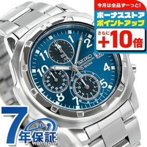 SEIKO セイコー 腕時計 クロノグラフ メンズ時計 SND309PC