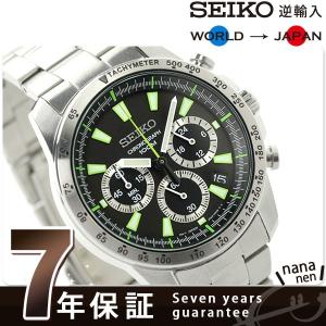 セイコー クロノグラフ 逆輸入 海外モデル SSB027P1（SSB027PC） メンズ 腕時計