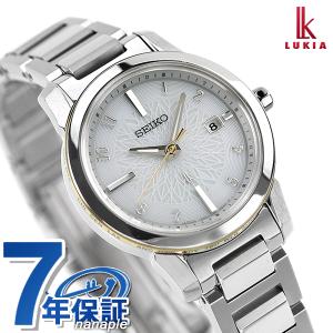 セイコー ルキア アイコレクション 日本製 電波ソーラー レディース 腕時計 SSQV092 SEIKO LUKIA ライトグレー