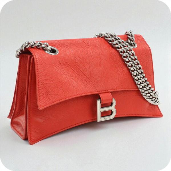 中古 バレンシアガ ショルダーバッグ レディース ブランド BALENCIAGA チェーン レザー ...